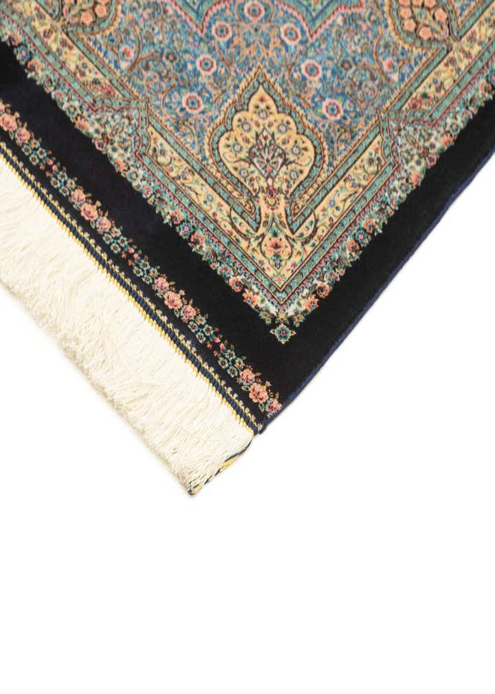 4' 4 x 6' 5 Ghom Design Rug