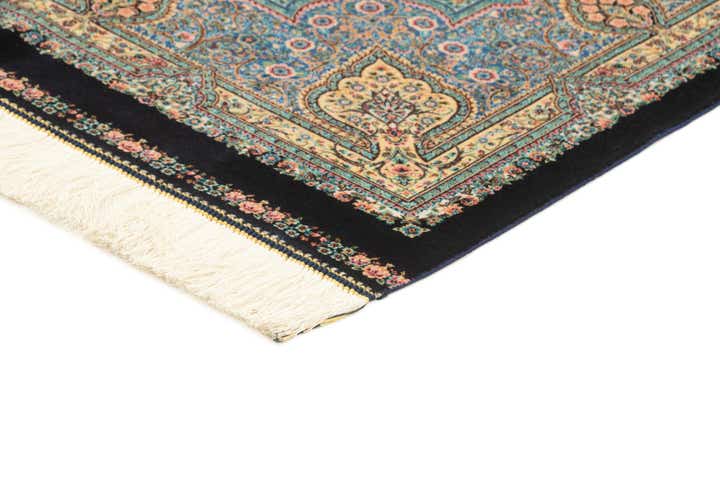 4' 4 x 6' 5 Ghom Design Rug