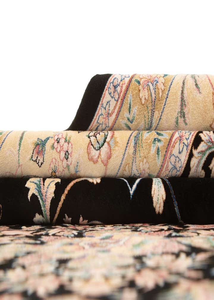 6' 3 x 9' 10 Ghom Design Rug