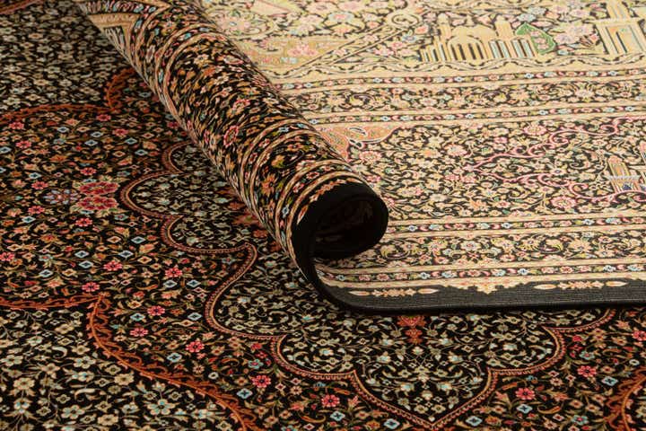 245cm x 345cm Ghom Design Alfombra