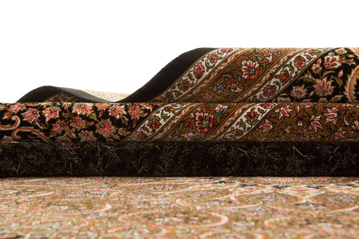8' 1 x 11' 3 Ghom Design Rug