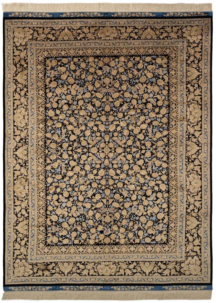 5' 8 x 9' 1 Ghom Design Rug