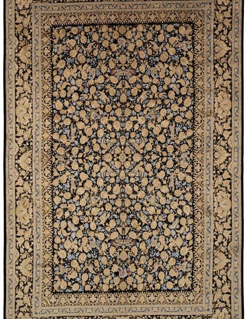 5' 8 x 9' 1 Ghom Design Rug