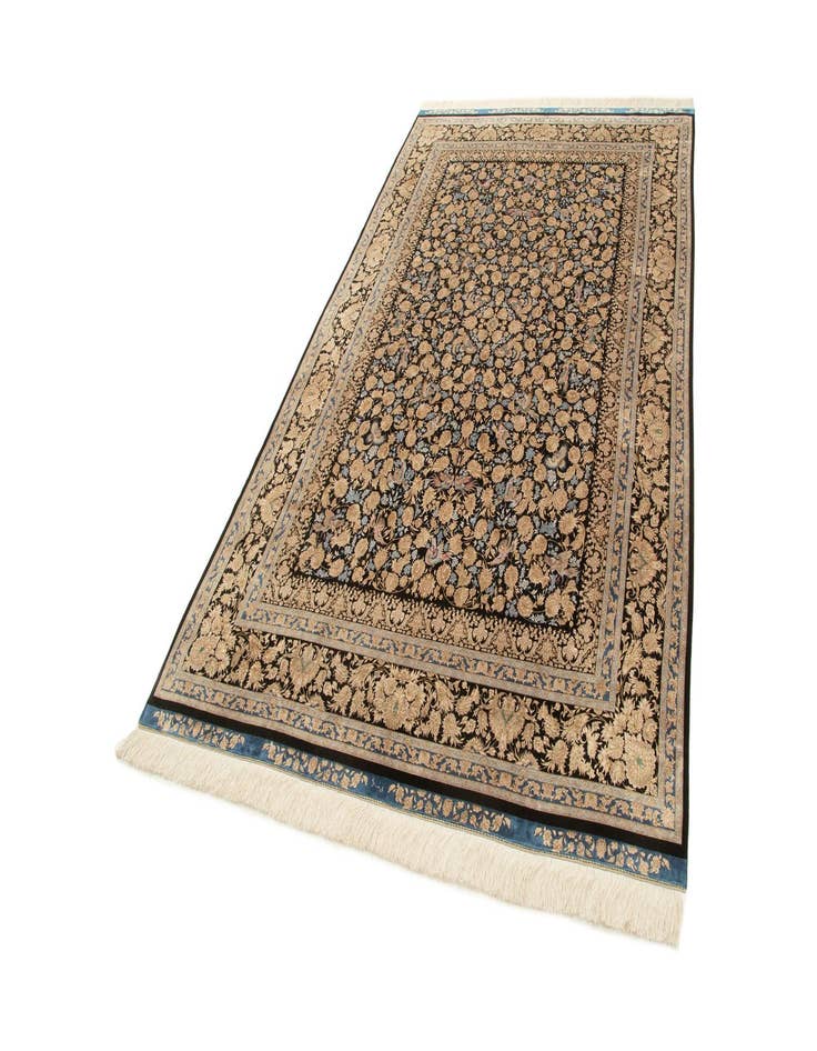 Detail image of 5' 8 x 9' 1 Ghom Design Rug