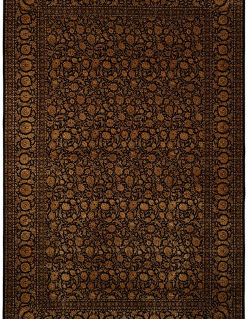 6' 5 x 9' 10 Ghom Design Rug