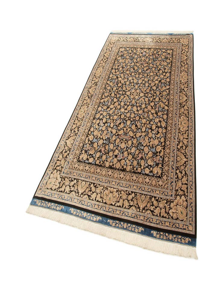Detail image of 5' 8 x 9' 1 Ghom Design Rug