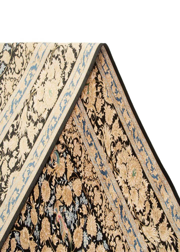 5' 8 x 9' 1 Ghom Design Rug