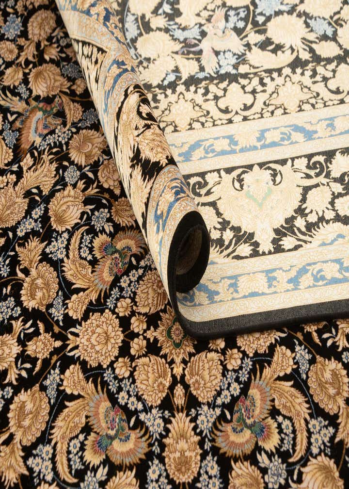 5' 8 x 9' 1 Ghom Design Rug