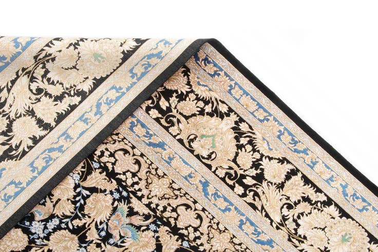 Detail image of 5' 11 x 9' 2 Ghom Design Rug