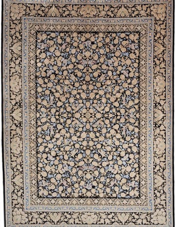 7' 1 x 9' 10 Ghom Design Rug