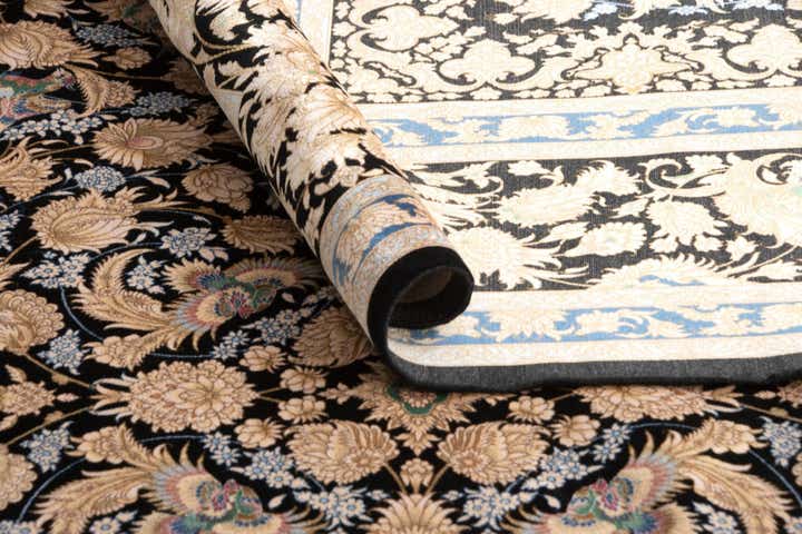 7' 1 x 9' 10 Ghom Design Rug