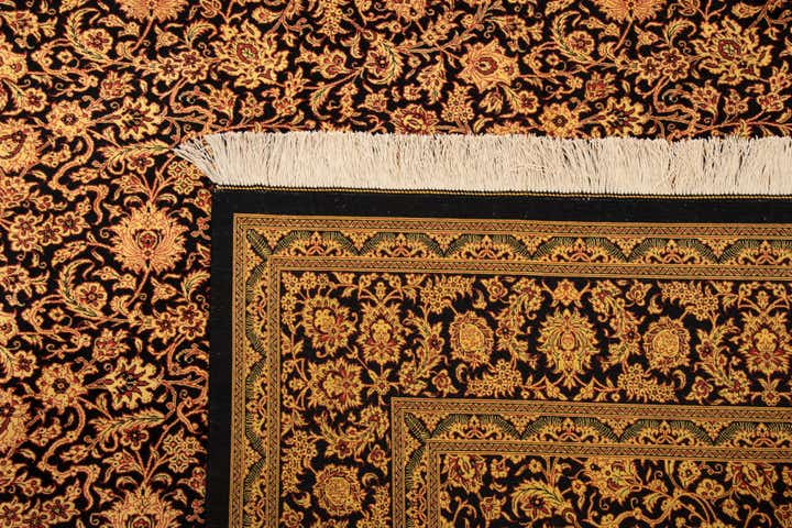 6' 4 x 9' 9 Ghom Rug