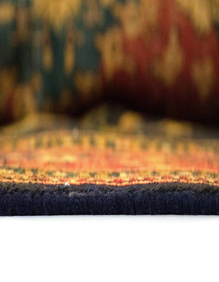 Detail image of 6' 1 x 9' 5  Hand Knotted Ghom Persian Wool Rug