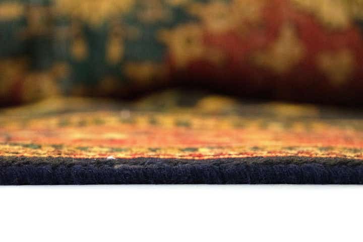 6' 1 x 9' 5 Hand Knotted Ghom Persian Wool Rug