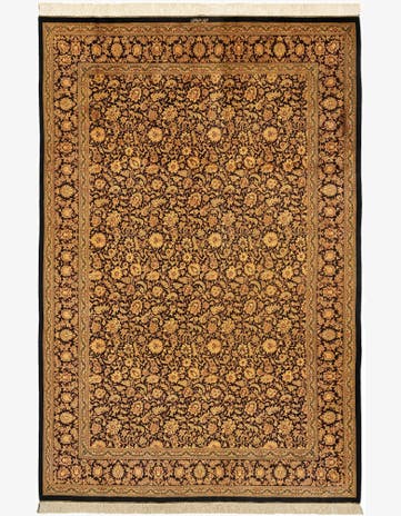 6' 4 x 9' 9 Ghom Rug
