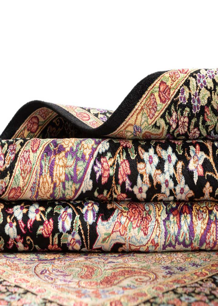 3' 3 x 4' 10 Ghom Silk Rug