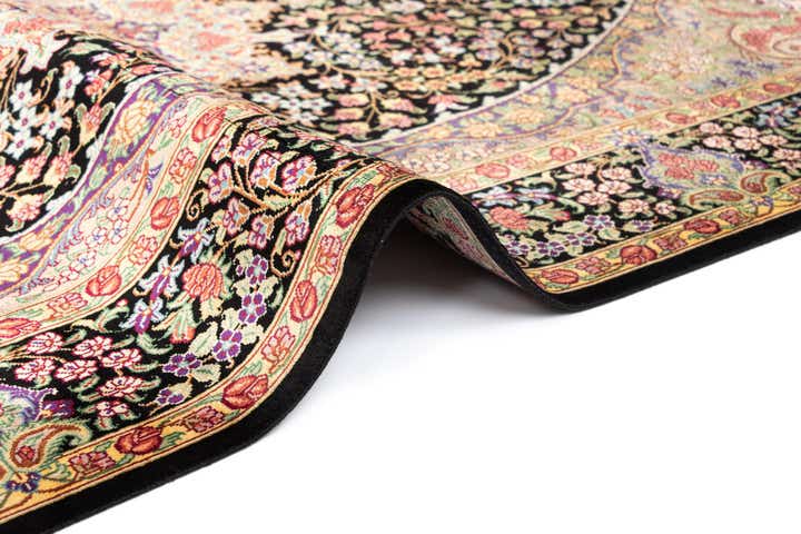 3' 3 x 4' 10 Ghom Silk Rug