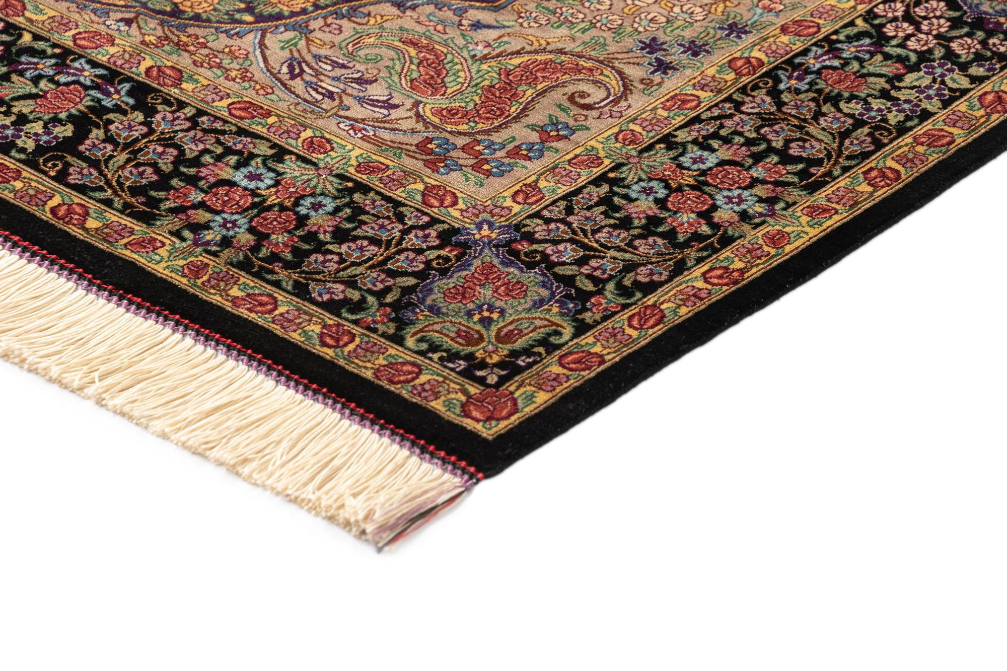 3' 3 x 4' 10 Ghom Silk Rug