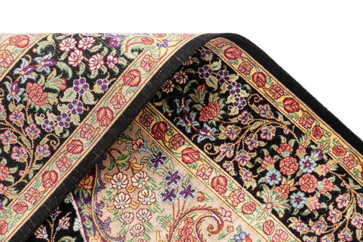 3' 3 x 4' 10 Ghom Silk Rug