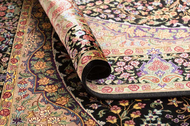 3' 3 x 4' 10 Ghom Silk Rug