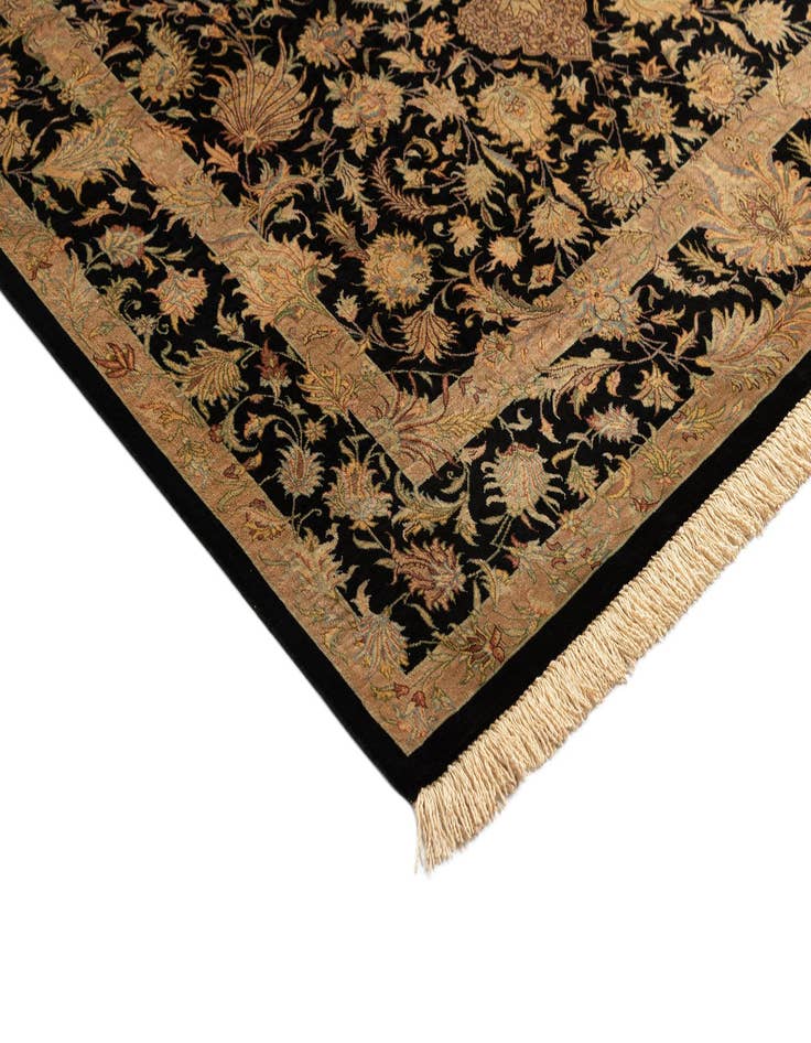 Detail image of 3' 5 x 5' 1 Ghom Silk Rug