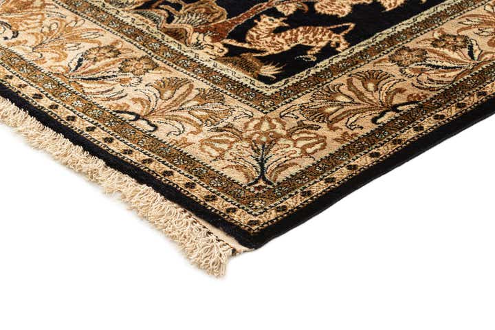 3' 5 x 5' 9 Ghom Silk Rug