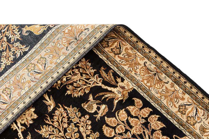 3' 5 x 5' 9 Ghom Silk Rug