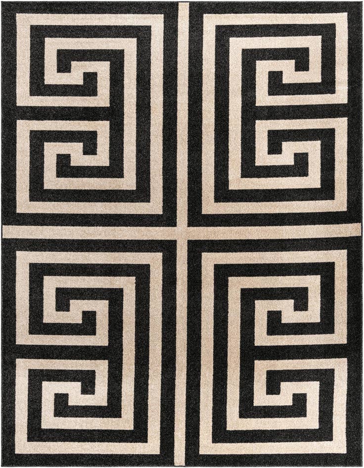 Detail image of 7' x 10' Greek Key Rug
