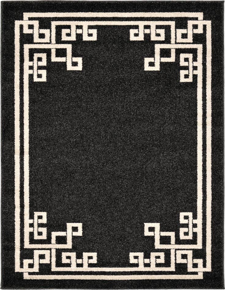Detail image of 3' x 5' 3 Greek Key Rug