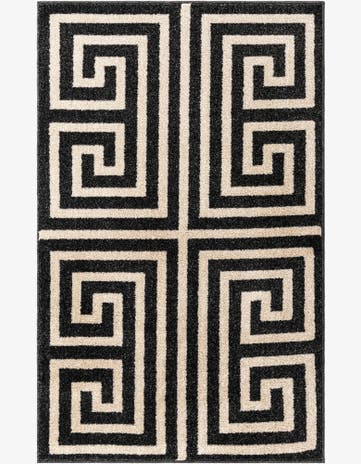 3' x 5' 3 Greek Key Rug