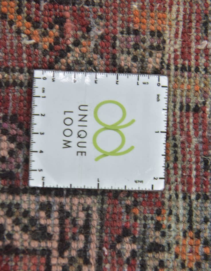 Detail image of 4' x 6' 6 Hand Knotted Hamedan Persian Wool Rug