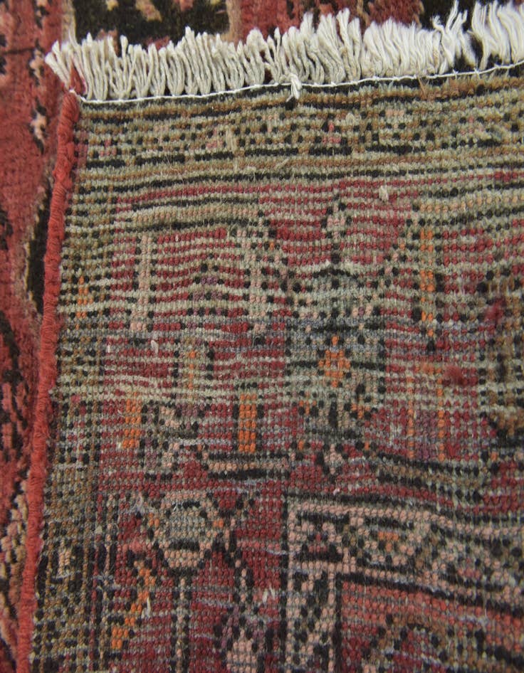 Detail image of 4' x 6' 6 Hand Knotted Hamedan Persian Wool Rug