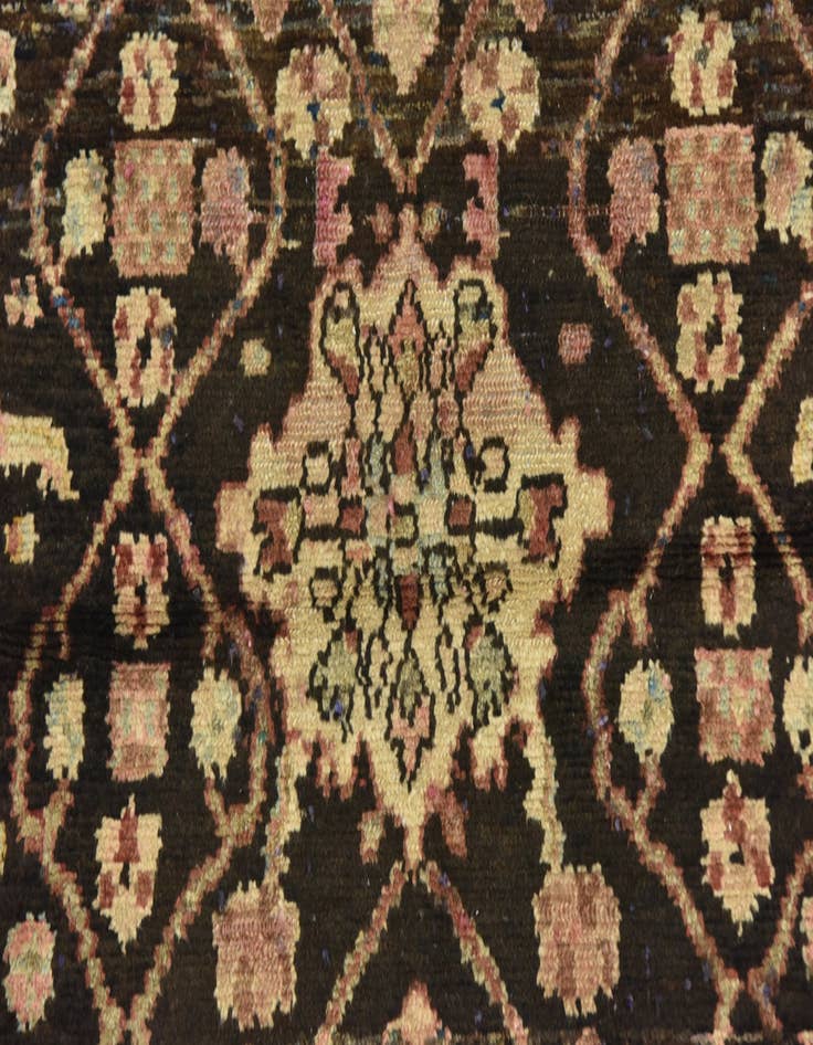 Detail image of 2' 9 x 4' 3 Hand Knotted Hamedan Persian Wool Rug