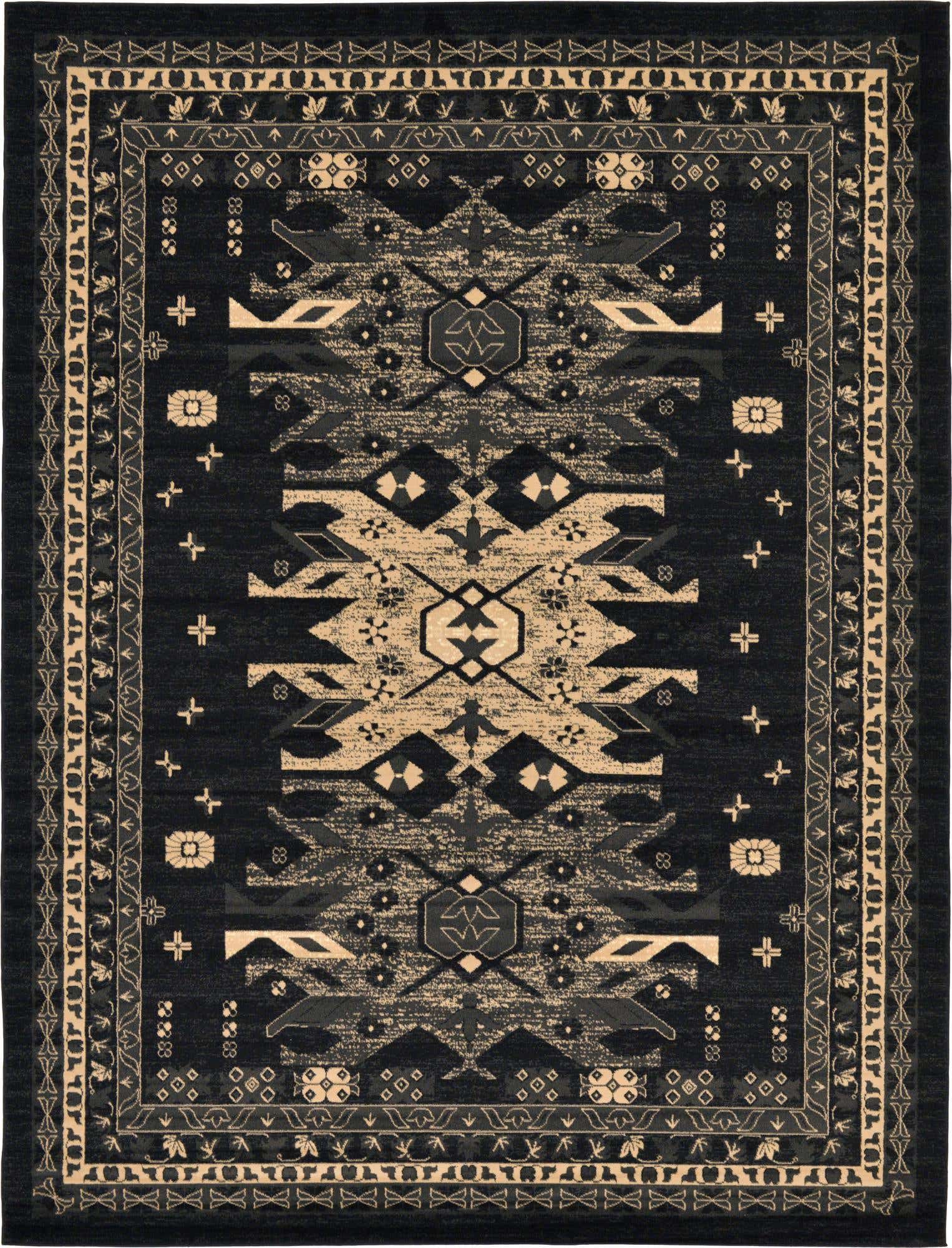 9' x 12' Heris Rug