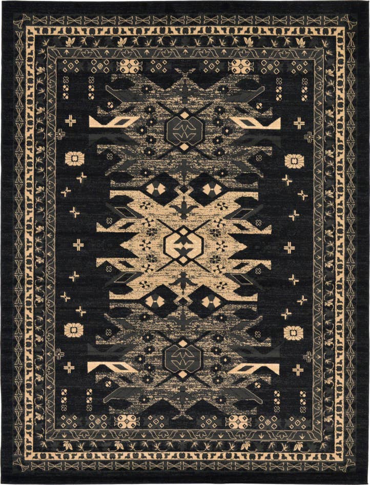 Detail image of 9' x 12' Heris Rug