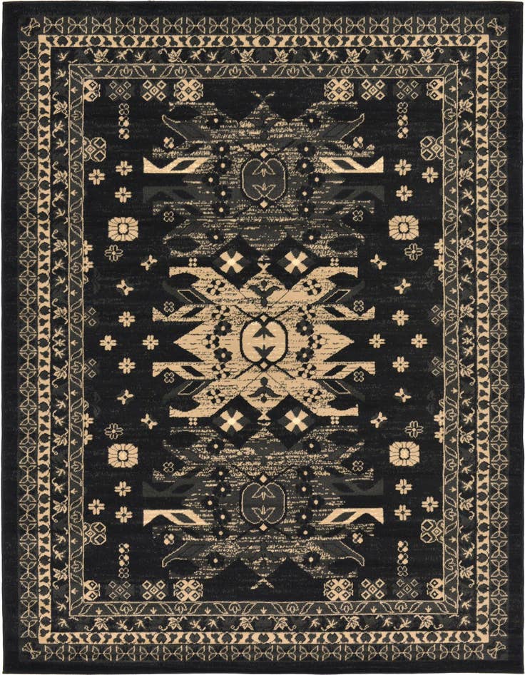 Detail image of 6' x 9' Heriz Design Rug