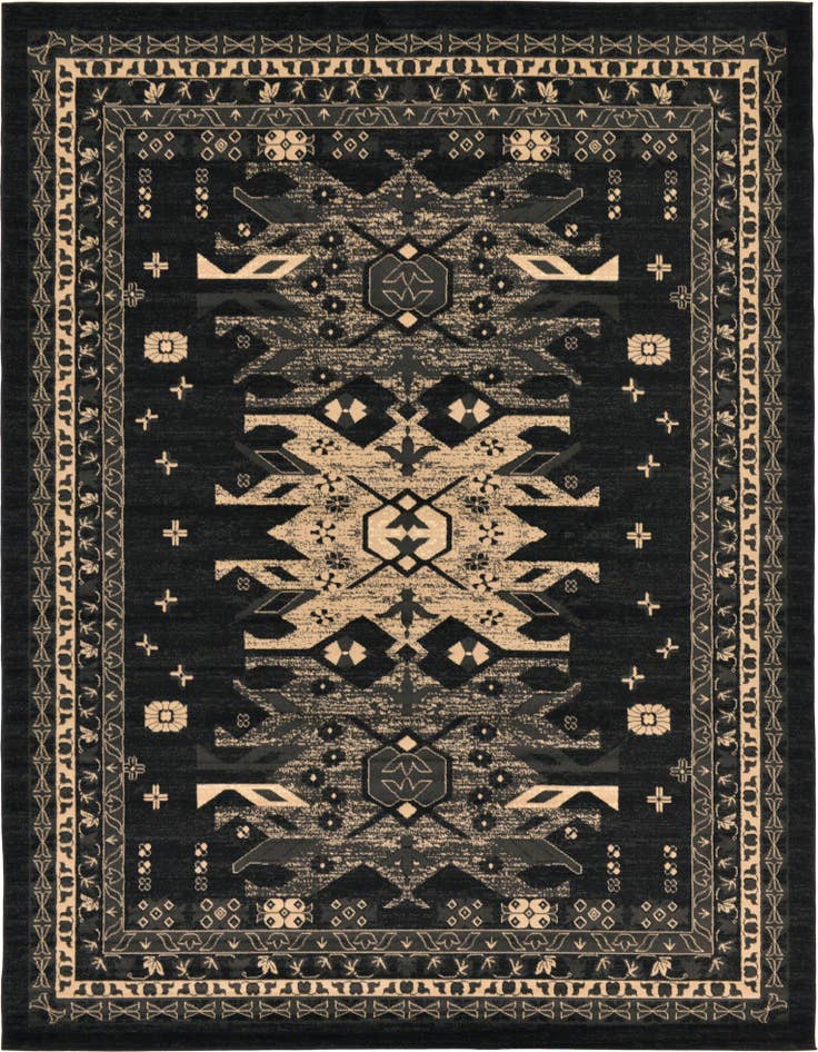 Detail image of 7' x 10' Heriz Design Rug