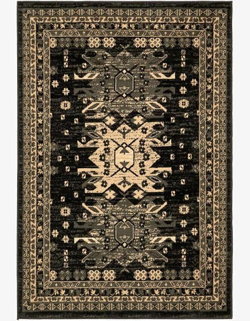 4' x 6' Heriz Design Rug