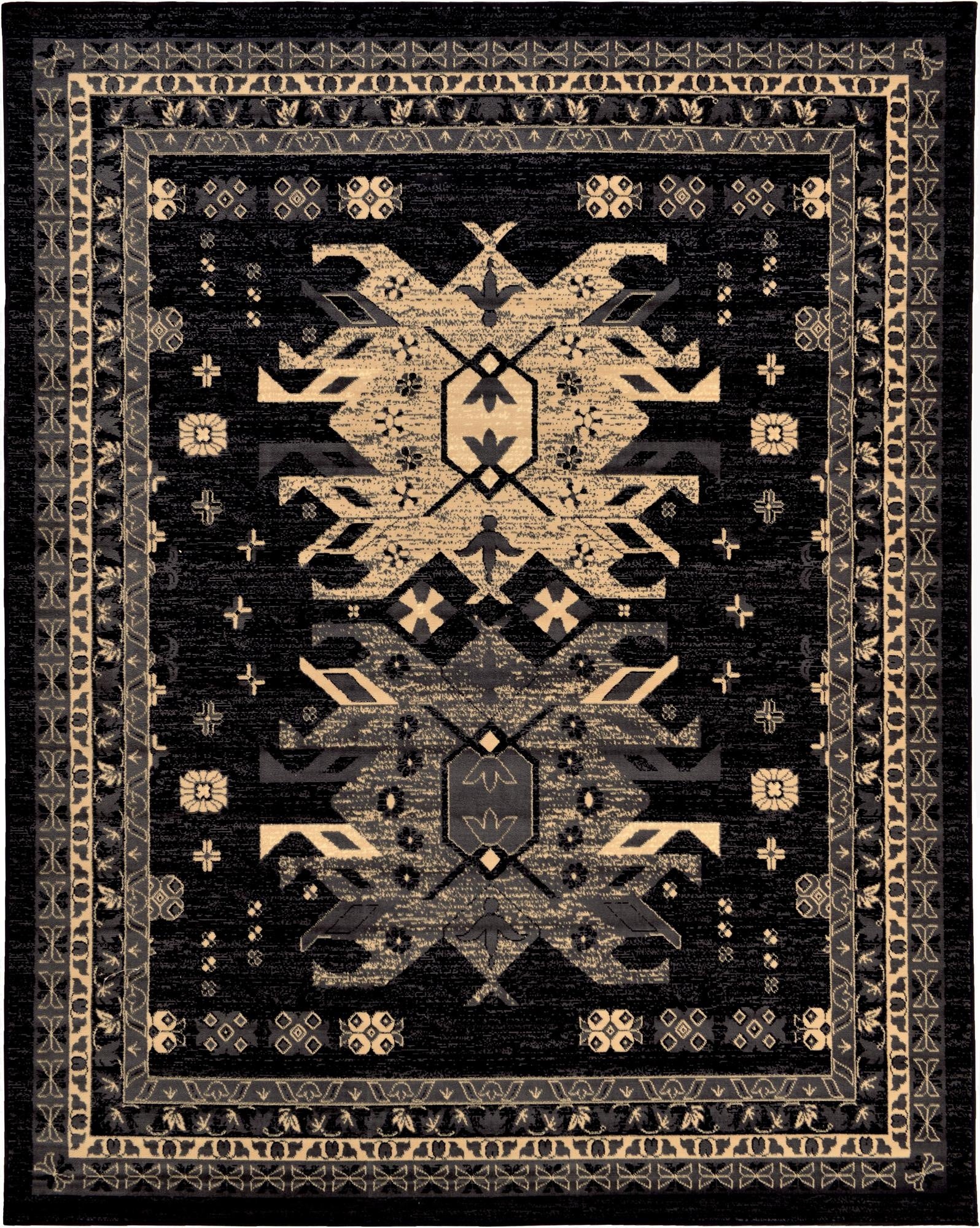 7' 10 x 10' Heriz Design Rug