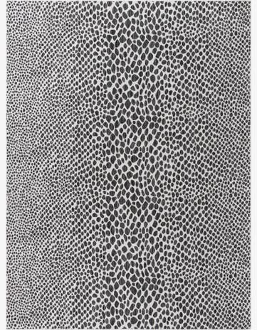 Black Easy-Clean Jill Zarin Cape Town Indoor / Outdoor Rug