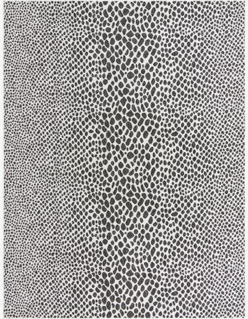 Black Easy-Clean Jill Zarin Cape Town Indoor / Outdoor Rug