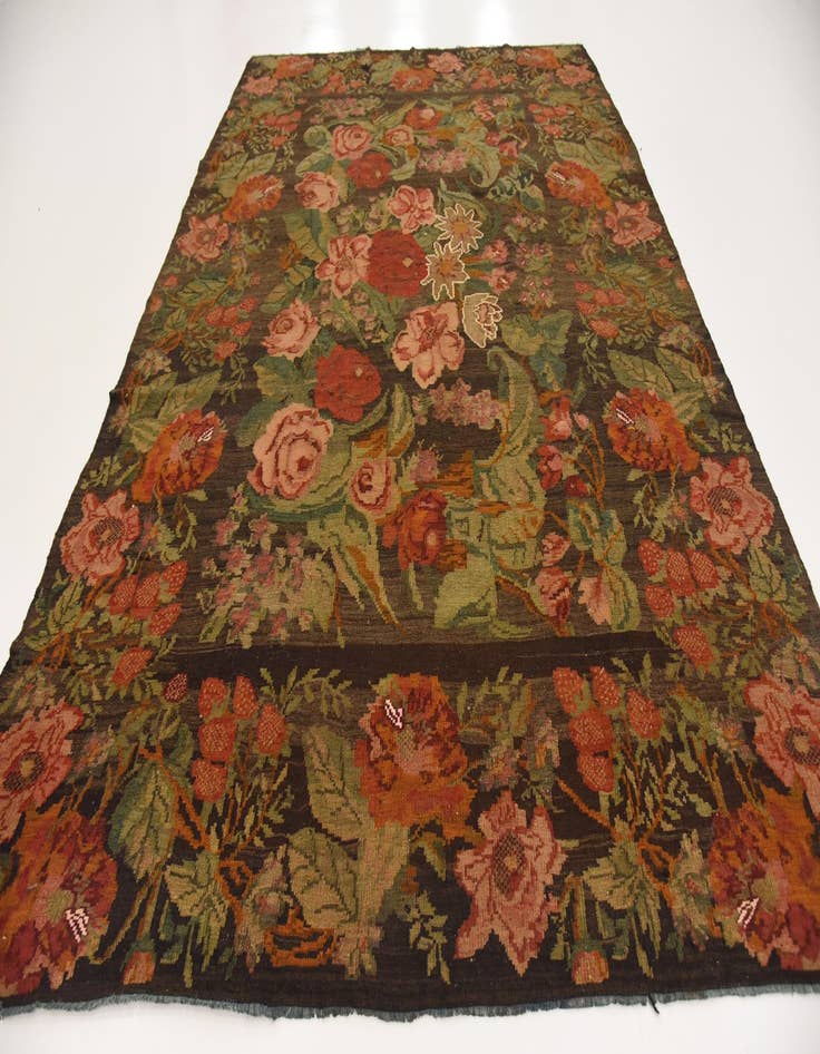 Detail image of 7' 7 x 11' 4 Hand Knotted Karabakh Wool Rug