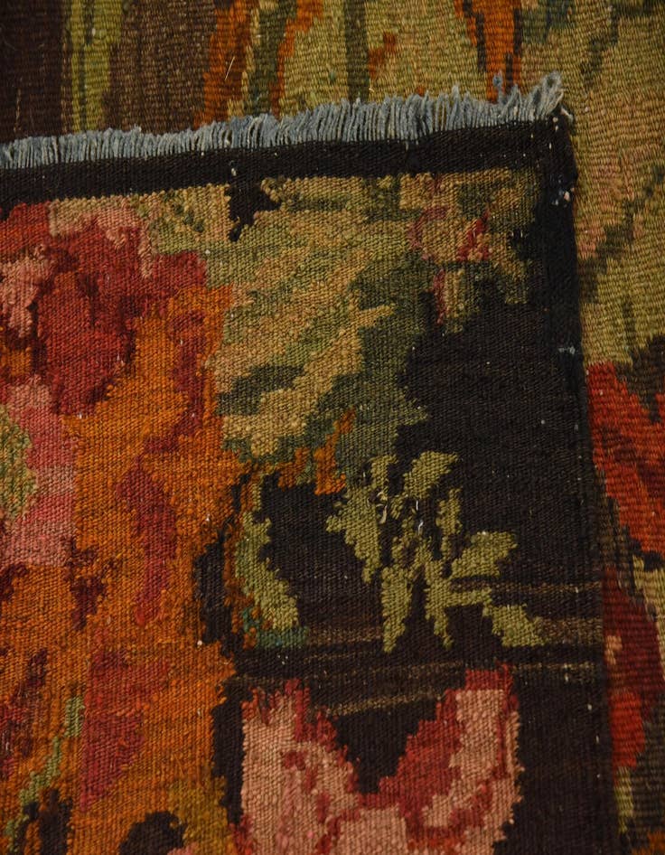 Detail image of 7' 7 x 11' 4 Hand Knotted Karabakh Wool Rug