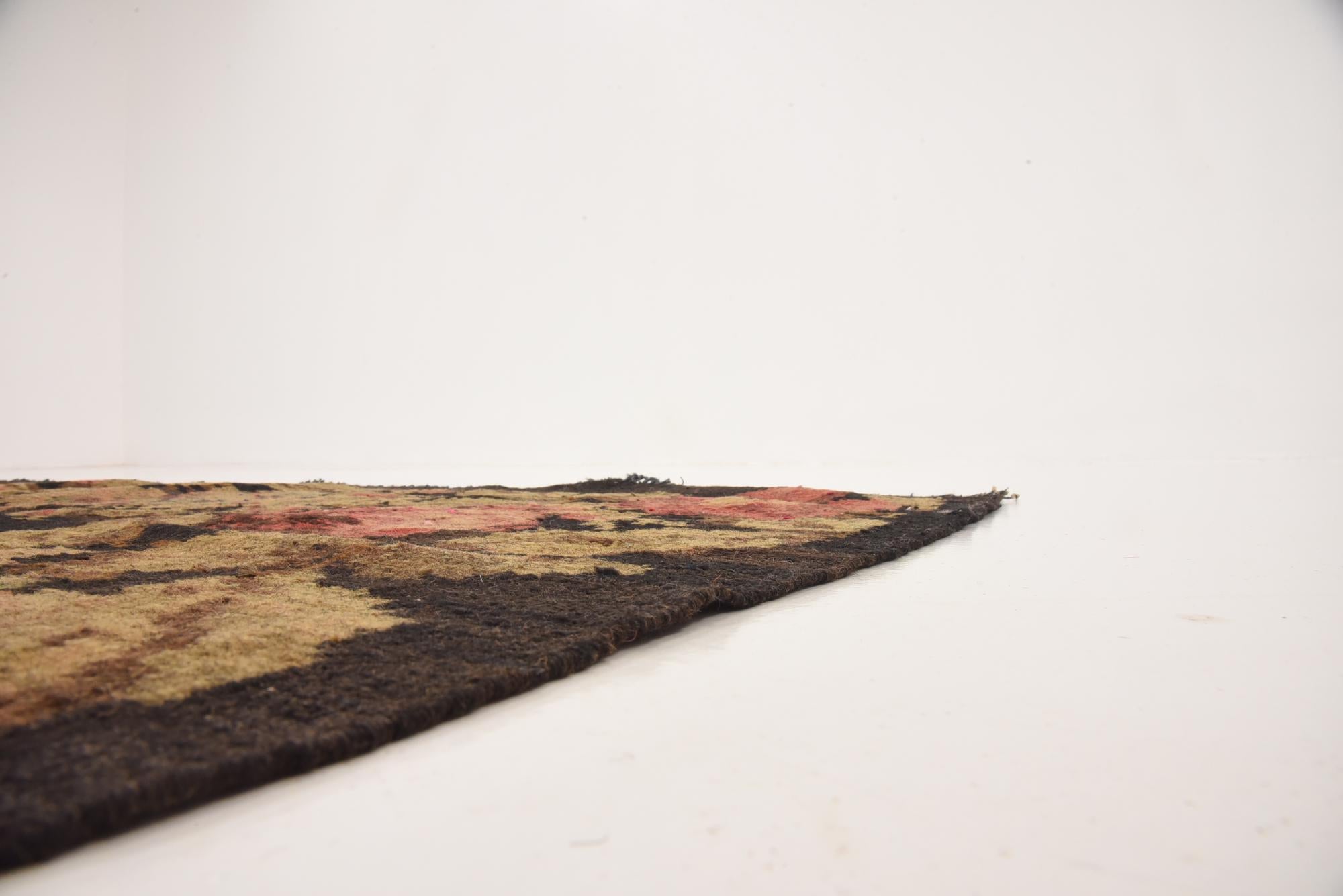 6' 2 x 13' 7 Hand Knotted Karabakh Wool Rug