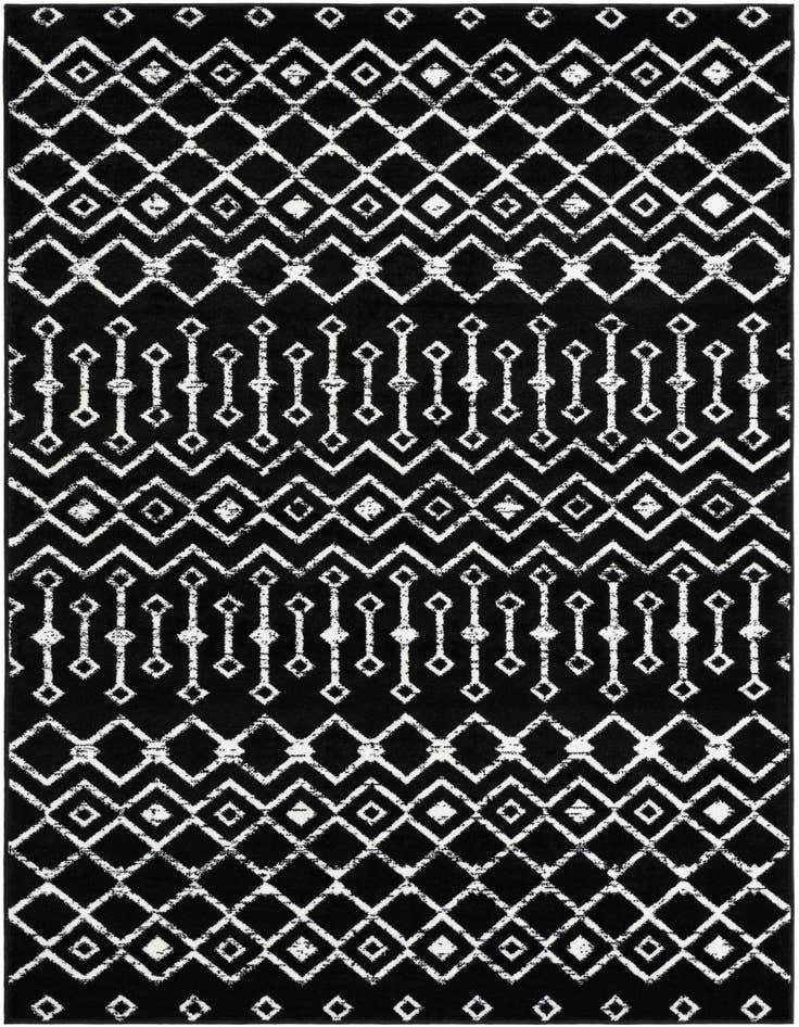Detail image of 5' 3 x 8' Kasbah Trellis Rug