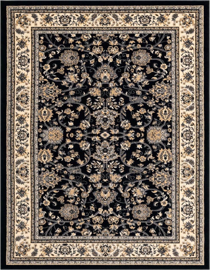 Detail image of 5' 3 x 8' Kashan Design Rug