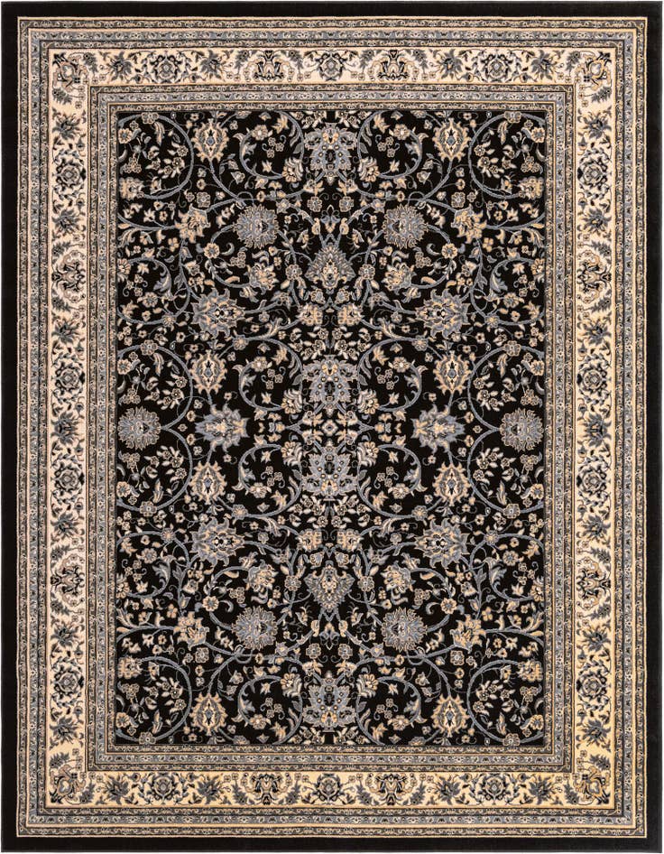 Detail image of 9' x 12' Kashan Design Rug