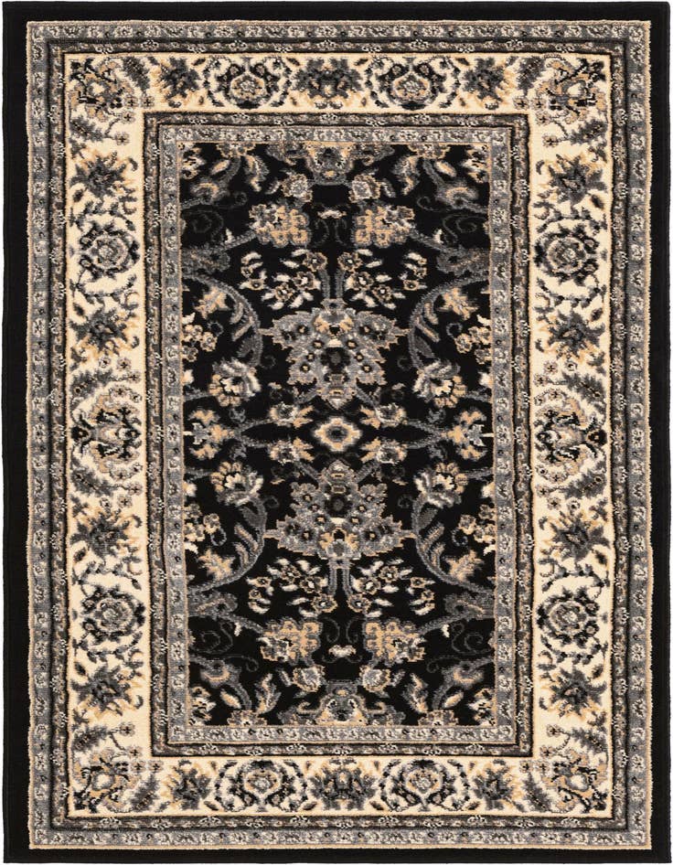 Detail image of 3' x 5' 3 Kashan Design Rug