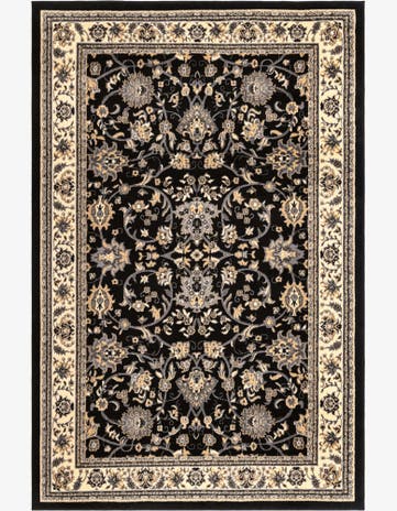 6' x 9' Kashan Design Rug