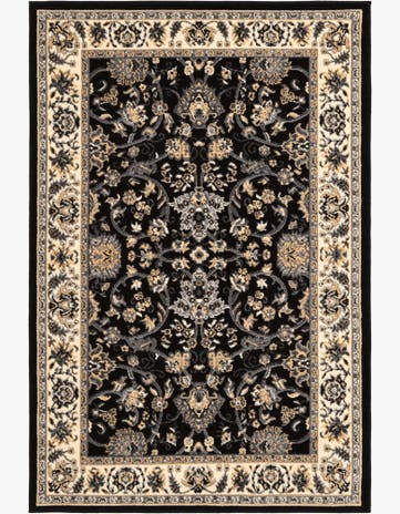 4' x 6' Kashan Design Rug
